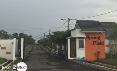 Dijual Rumah Cluster Spring Fields Citra Maja Lebak Banten Unit Masih Baru Murah Bisa KPR Siap Huni