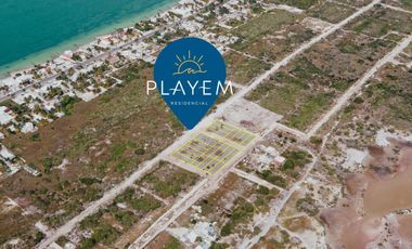 Terreno residencial en preventa en Chelem, Playem residencial verano 2024