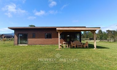 Acojedora casa en Panguilelfun, Panguipulli.