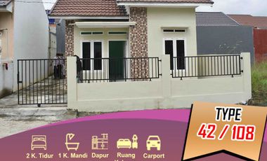 Miliki Hunian Minimalis Asri Lokasi Jalan Pesantren - Harapan