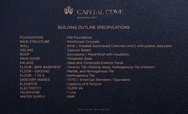 Ruko Berkelas Premium Mewah di Capital Cove BSD City