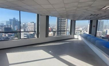 Tu oficina en uno de los mejores Corporativos de la Ciudad de México. 865 m2