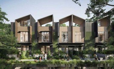 For Sale 4BR New Lush Natural Townhouse at Kemang