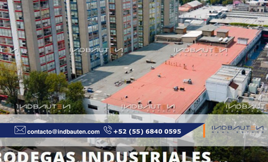 IB-CM0175 - Bodega Industrial en Renta en Azcapotzalco, 240 m2.