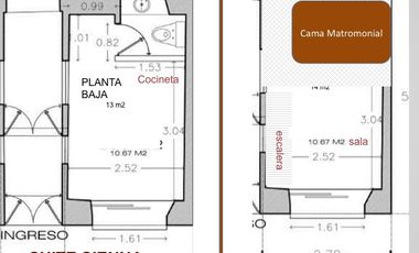 RENTA De Departamento tipo LOFT   Amueblado Para Dos Centro Guadalajara