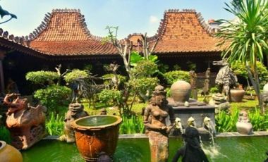 Dijual murah !! Rumah Model Adat Jawa Klasik Tanah 1025 di Pondok Labu, Jakarta Siap Nego