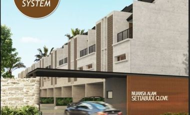 Rumah Konsep Luxury Nature Resort 3 lantai Harga 400 Jutaan