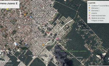 Terreno Av. Juárez.