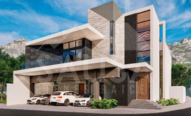 CASA EN VENTA EN ESQUINA CON ALBERCA EN  LA HERRADURA CLUB DE GOLF CARRETERA NACIONAL MONTERREY