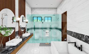 CASA EN VENTA EN ESQUINA CON ALBERCA EN  LA HERRADURA CLUB DE GOLF CARRETERA NACIONAL MONTERREY