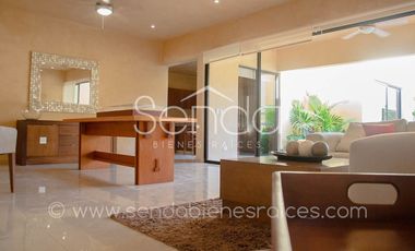 Casa de una planta totalmente equipada en venta en Taman Conkal  Merida