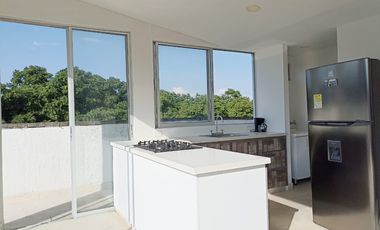 apartamento en arriendo en ciudad jardín. Cod A117899