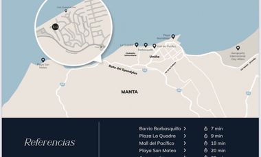 DEPARTAMENTOS DE LUJO FRENTE AL MAR DE 2 y 3  DORMITORIO - KOI MANTA