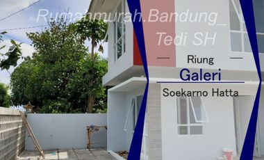 Rumah Premium Cluster mewah cantik Ala Villa sejuk di Riung Bandung