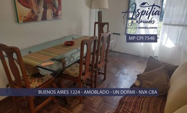 ALQUILER Departamento amoblado con balcón – Barrio Nueva Córdoba, Córdoba Capital