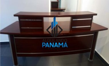 Se Alquila Oficina Amoblada 95 Mts Calle 50 Obarrio USD1,282,50+itbms