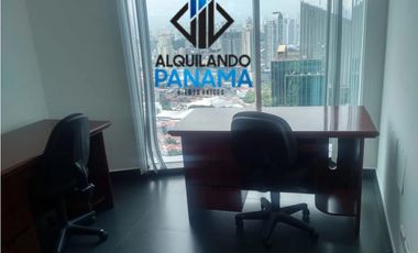Se Alquila Oficina Amoblada 95 Mts Calle 50 Obarrio USD1,282,50+itbms