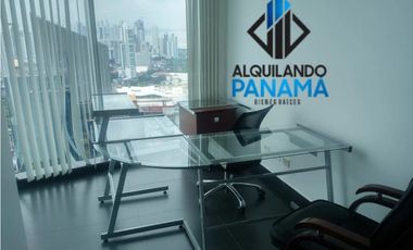 Se Alquila Oficina Amoblada 95 Mts Calle 50 Obarrio USD1,282,50+itbms