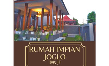 Rumah Khas Jawa, Joglo Klasik Modern 1 Unit Terakhir di Prambanan