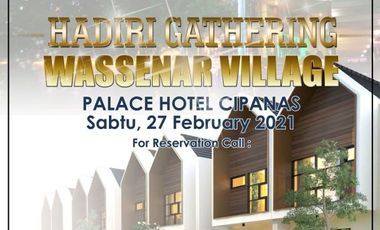 Rumah mewah cantik konsep villa Smarthome di Cugenang Cipanas