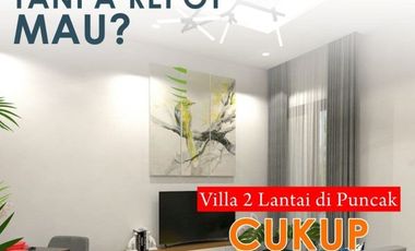 Rumah mewah cantik konsep villa Smarthome di Cugenang Cipanas