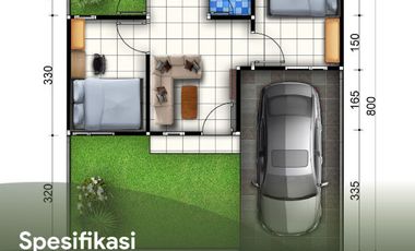 PROMO DAHSYAT! Rumah 170juta-an Fasum Terlengkap