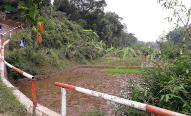 Tanah kebun dan sawah murah 700mtr Cikalong wetan