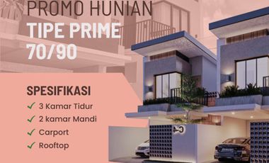 Rumah Baru Dalam Perumahan di Cimahi-KBB Harga 1Milyar Free Kitchen Set