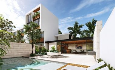 Departamentos en Preventa de 1 rec., BONA, en Temozón Norte, Mérida