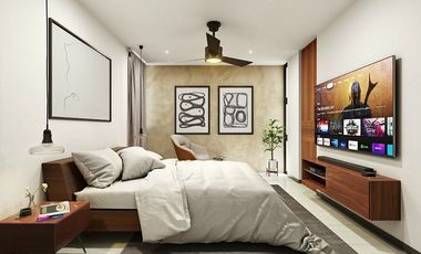 Departamentos en Preventa de 1 rec., BONA, en Temozón Norte, Mérida