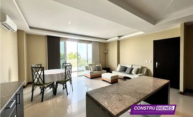 Departamento amoblado Barbasquillo, en Urbanización sur de Manta.