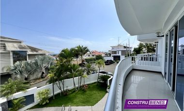 Departamento amoblado Barbasquillo, en Urbanización sur de Manta.