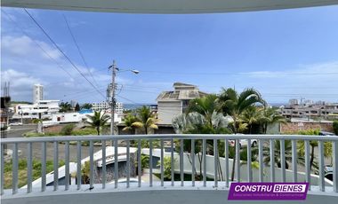 Departamento amoblado Barbasquillo, en Urbanización sur de Manta.