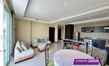 Departamento amoblado Barbasquillo, en Urbanización sur de Manta.