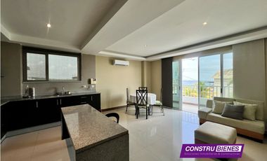 Departamento amoblado Barbasquillo, en Urbanización sur de Manta.