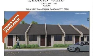 Very Affordable House and Lot for Sale Socialized Housing in Can-asujan Carcar