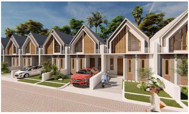 Harga Lebih Murah, Hunian Design Scandinavian Eropa di Prambanan