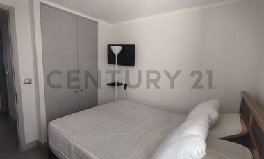 En Arriendo hermoso departamento vista al al mar amoblado en sector norte