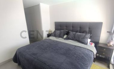 En Arriendo hermoso departamento vista al al mar amoblado en sector norte