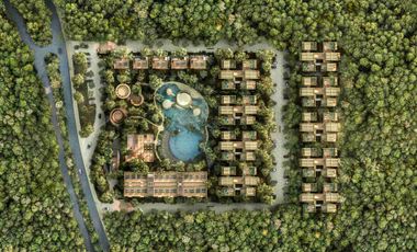 EXCLUSIVO  TOWNHOUSE DE 4 REC  EN VENTA EN TULUM ,QUINTANA ROO