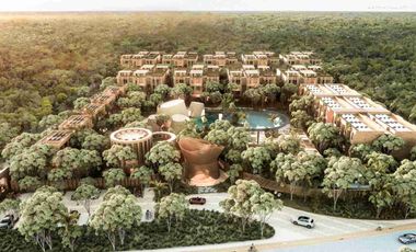 EXCLUSIVO  TOWNHOUSE DE 4 REC  EN VENTA EN TULUM ,QUINTANA ROO