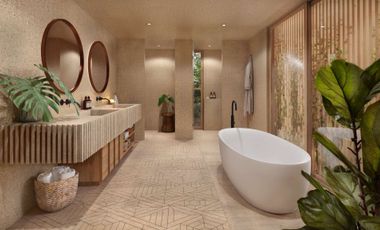 EXCLUSIVO  TOWNHOUSE DE 4 REC  EN VENTA EN TULUM ,QUINTANA ROO