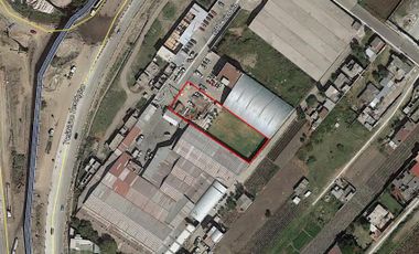 Terreno industrial con construcción en venta, Federal Atlixco, Tlaxcalancingo