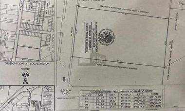 Terreno en venta en Prol. Av. México