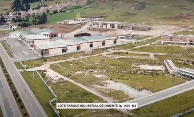 lote en venta en parque industrial de oriente. Cod V4784