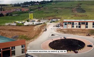 lote en venta en parque industrial de oriente. Cod V4784