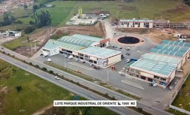 lote en venta en parque industrial de oriente. Cod V4784