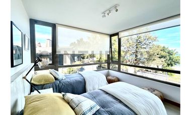 Departamentos en primera línea playa Pucón 3D 2B