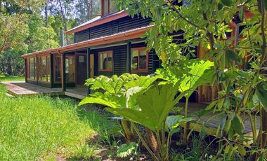 Espectacular Casa En Condominio Y Orilla De Lago Ranco, Llifén