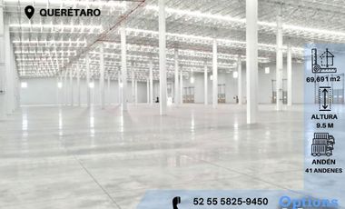 Rental of industrial property in Querétaro